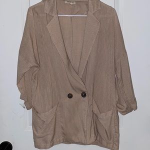 Fashion On Earth Blazer, Cream, Large